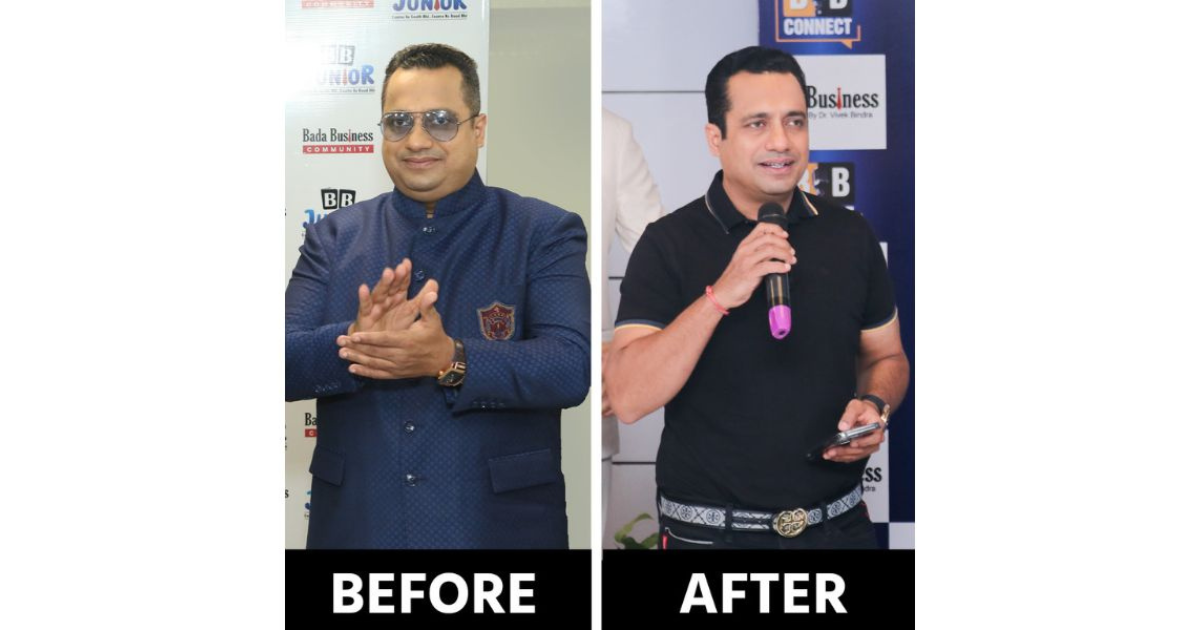 Dr. Vivek Bindra's Remarkable 100-Day Fat to Fit Transformation: Unveiling the Secrets to Achieving Physical Fitness and Well-being
